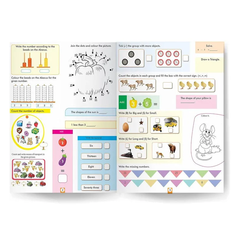 500 Maths Activity Book - Develop Math Skills, Number Sense, Basic Operations and More