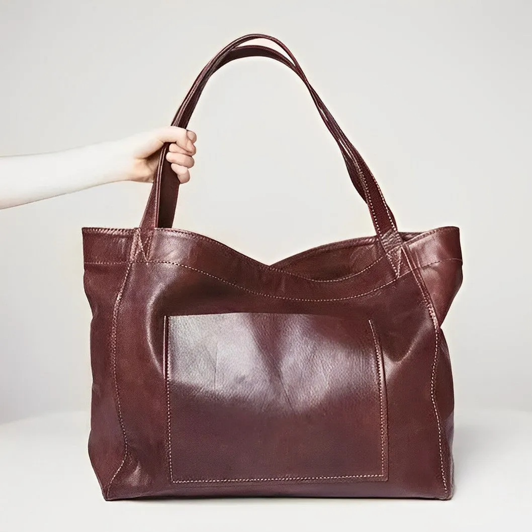 Aurora | Vintage leather shoulder bag