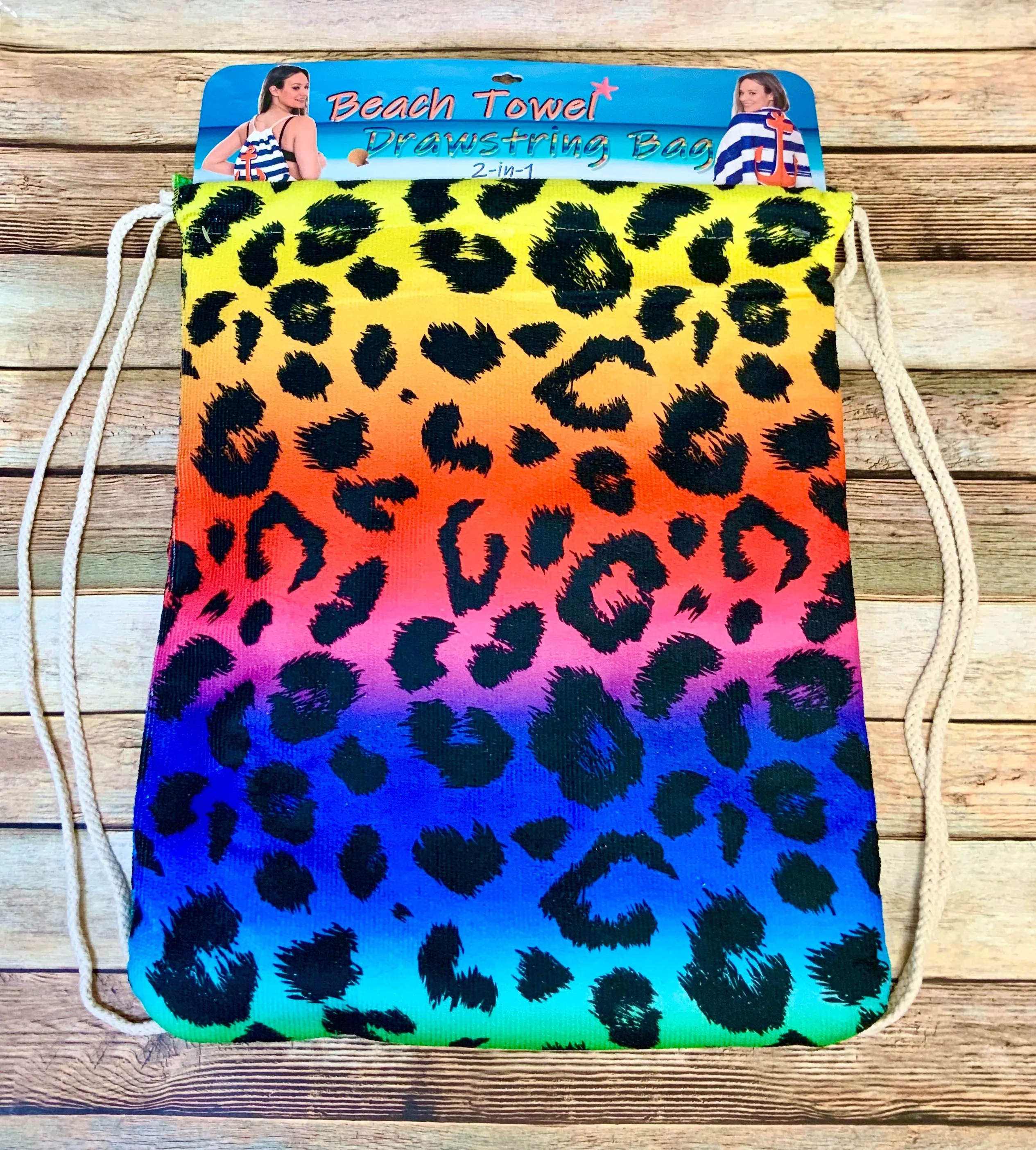 Beach Towel Drawstring Bag Collection