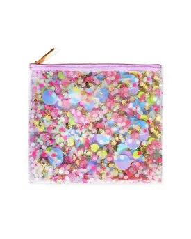 Confetti Everything Pouch - Shell-e-brate