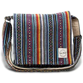 Core Hemp Crossbody Messenger Bag - ॐ Boho