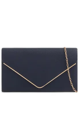 Donna Clutch- Navy