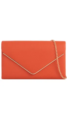 Donna Clutch- Orange