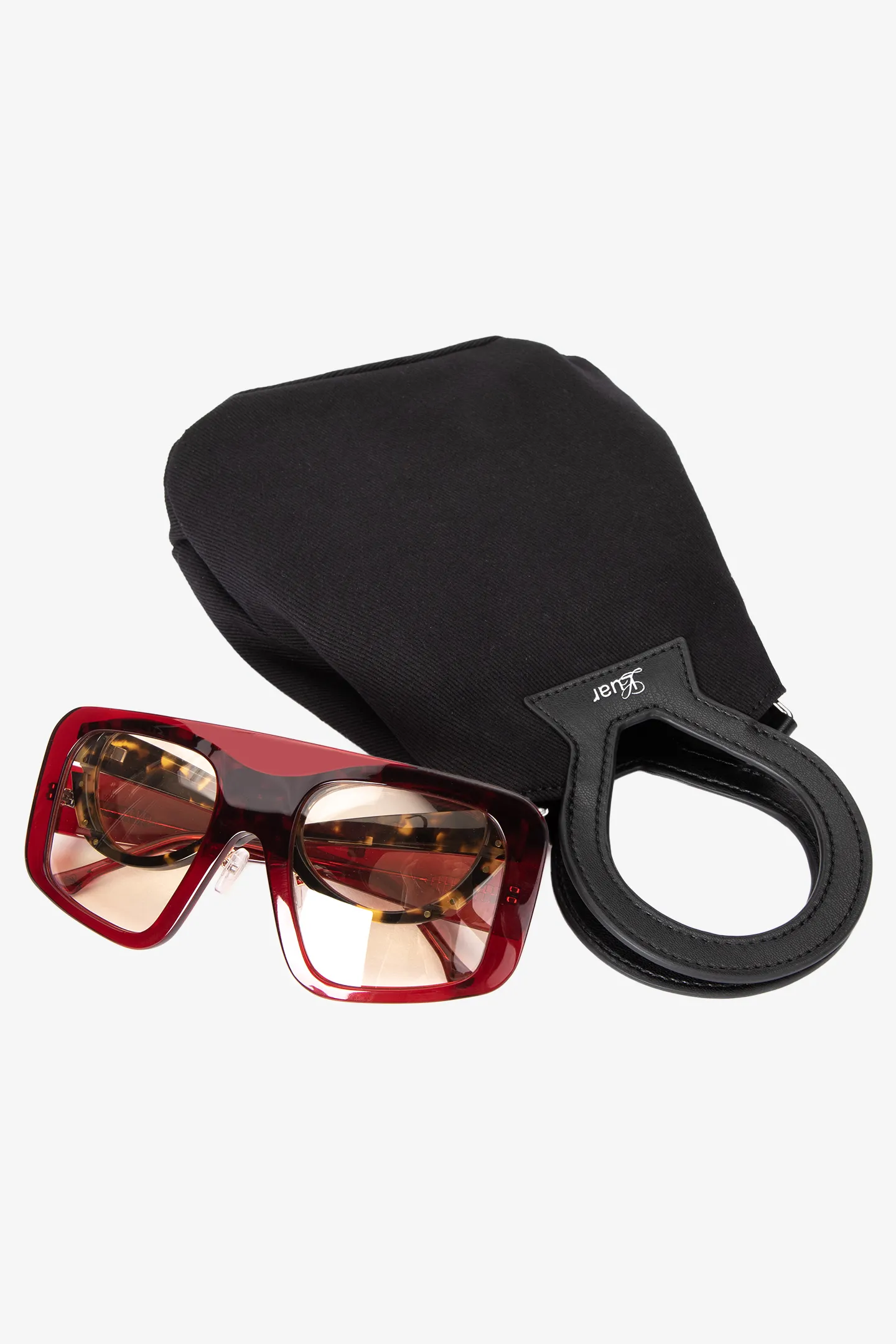 DOUBLE EYEWEAR - BURGUNDY/TORTOISE