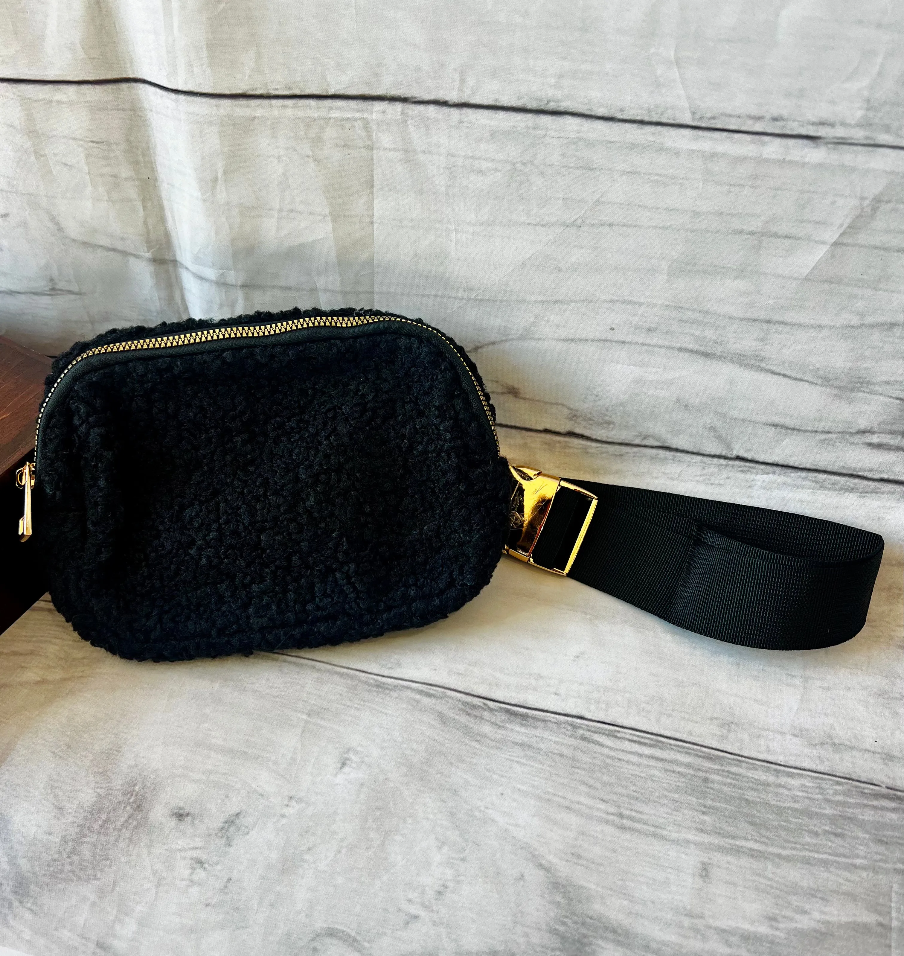 Fuzzy Belt Bag