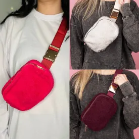 Fuzzy Belt Bag