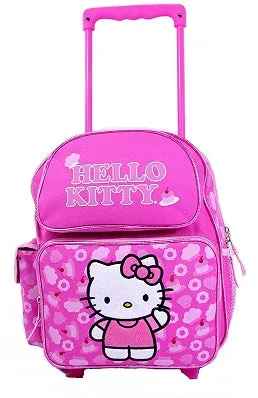 Hello Kitty Backpack Rolling Small 12 inch (Cake)