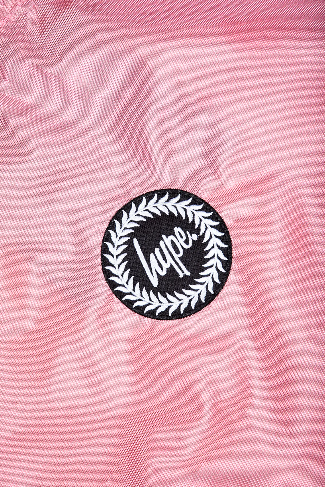 Hype Pink Crest Drawstring Bag