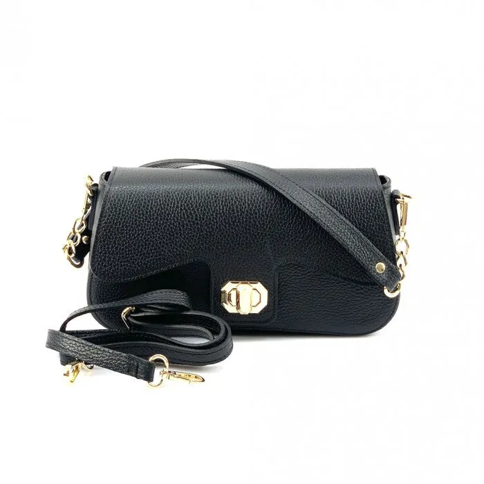 Italian Leather Handbag-Fatima