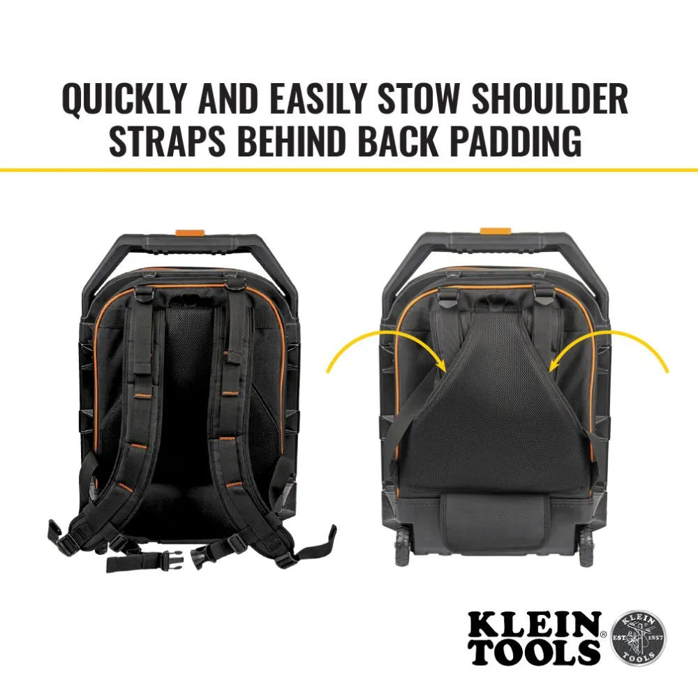 Klein 55604 Rolling Tool Backpack