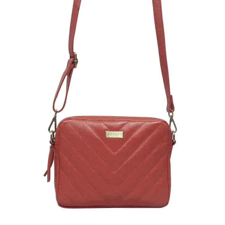 Leather Quilted Shoulder Bag