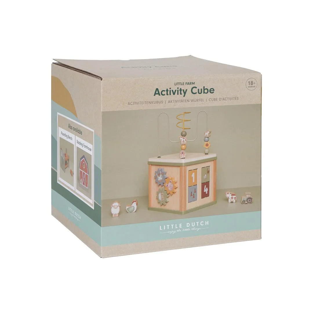 Little Dutch Activity Cube - Little Farm - Cube