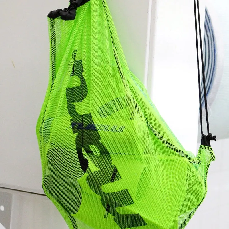 Maru - Mesh Poolside Swimming Bag - Lime