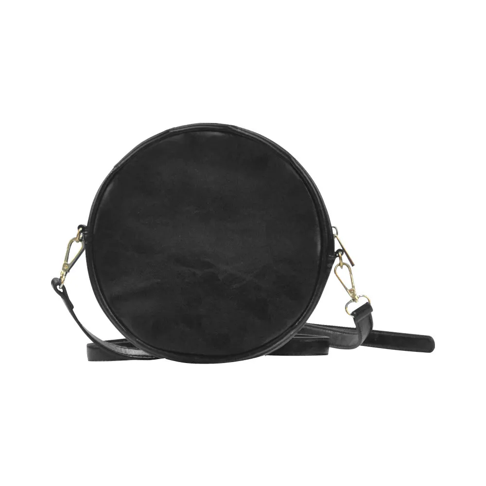 Pooh Bear Face Round Sling Bag