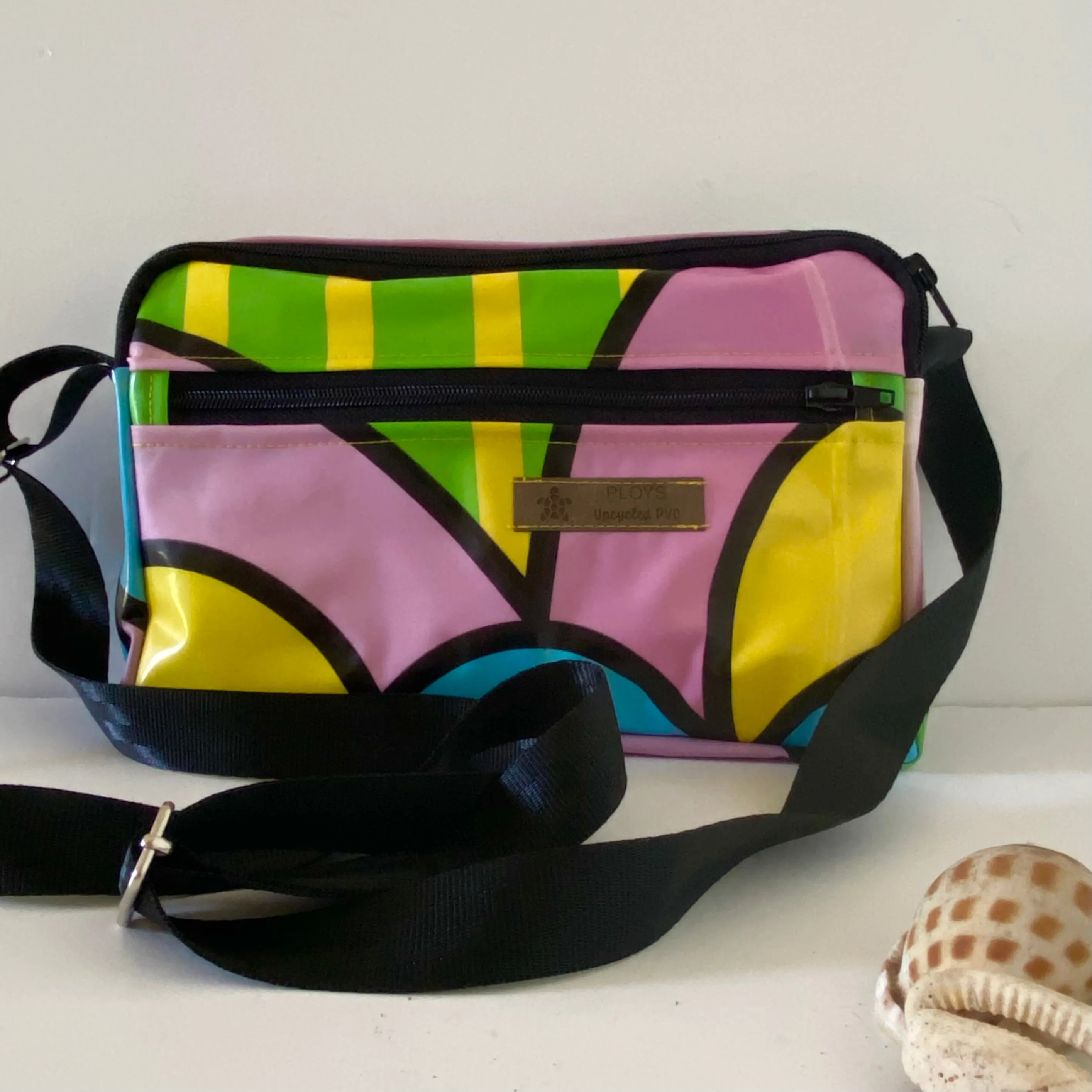 Recycled Cross Body or Hand bags - ex inflatables - variety of colours