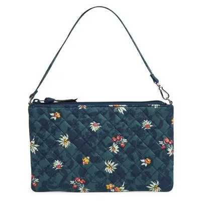 RFID Convertible Wristlet - Fresh-Cut Floral Green