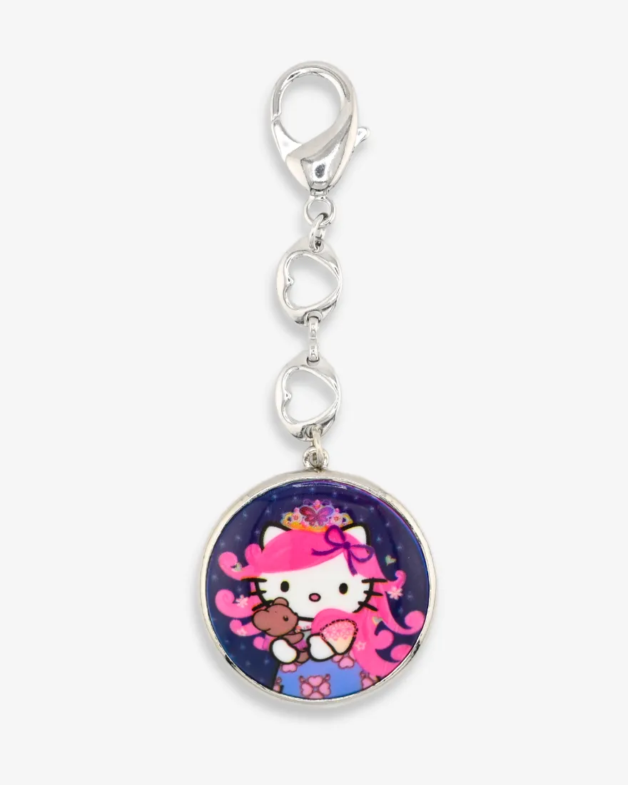 ROUND KITTY BAG CHARM