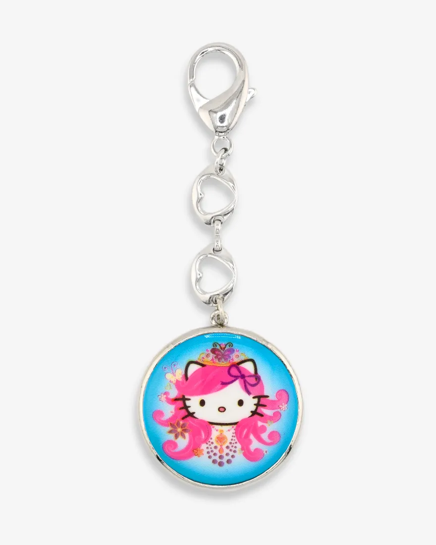 ROUND KITTY BAG CHARM