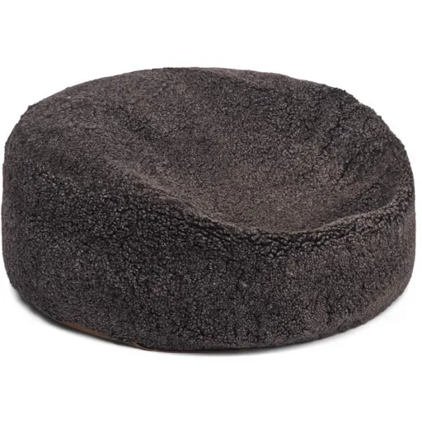 Round Sheepskin Bean Bag | Short Wool