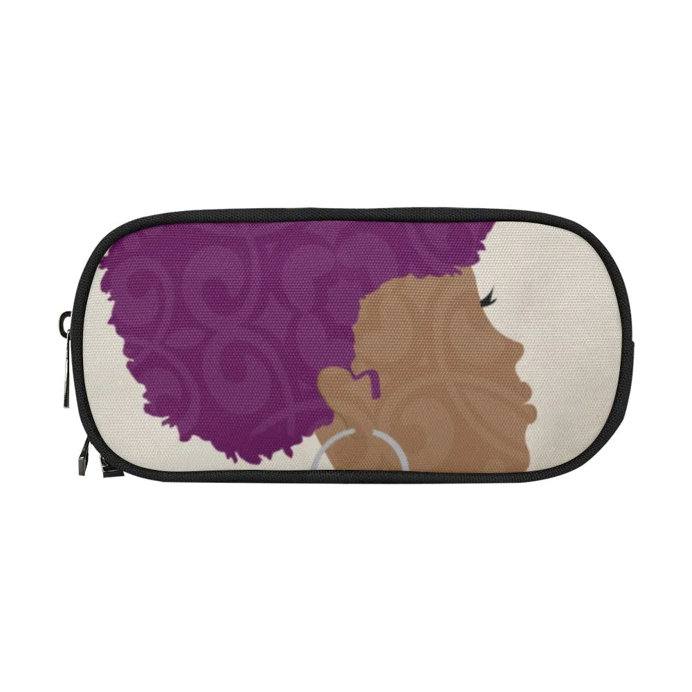 Royal Curls Cosmetic/Toiletry/Pencil Bag