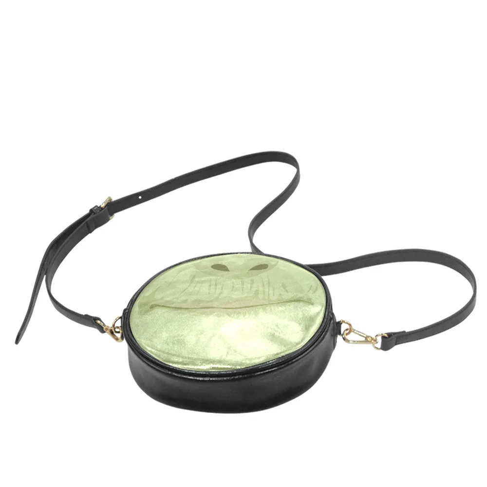 Yoda Face Round Sling Bag