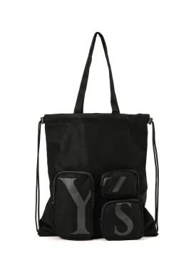 Y'S LOGO CANVAS NAPSACK